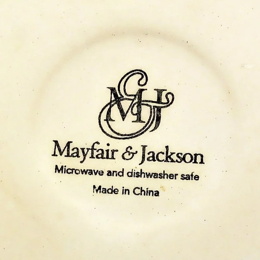 Mayfair & Jackson Aqua Blue Fluted Ceramic  6 Oz. Ramekins (2)
